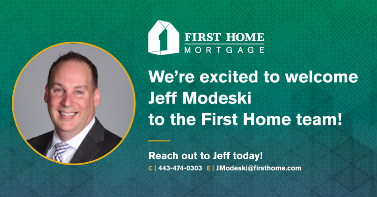 We’re Welcoming Jeff Modeski as Columbia Office Branch Manager